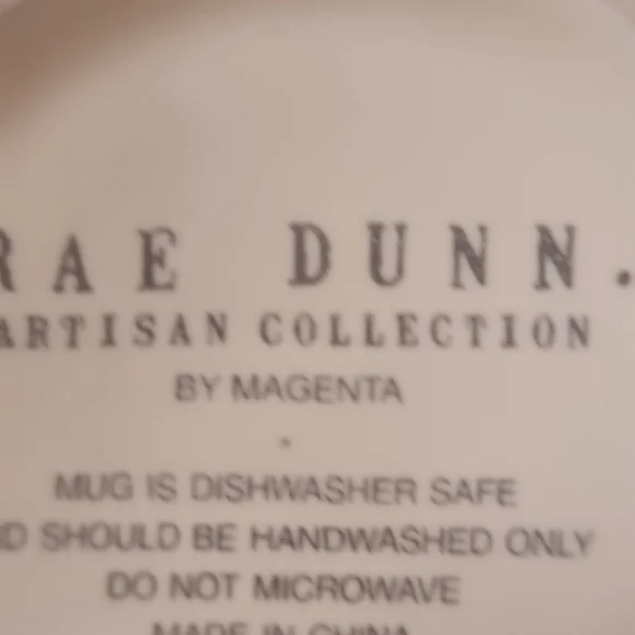 NWOT Rae Dunn Relax Ceramic Tumbler - Picture 2 of 5